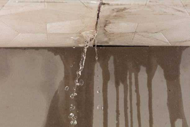 Professional Sewage Cleanup technician working in Long Beach, MD